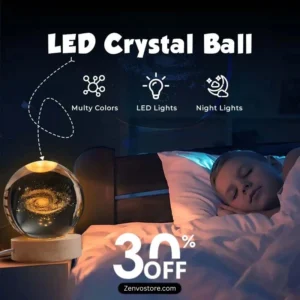 Led crystel ball